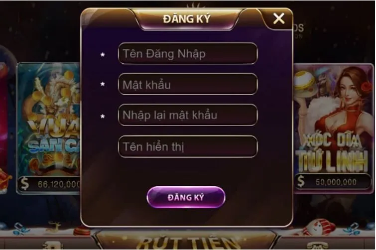 no hu than tai 8xbet 1 Đăng ký tài khoản tại 8XBET